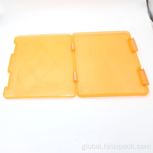 Plastic File Folder Case A4 plastic portable office storage stationery file folder Manufactory